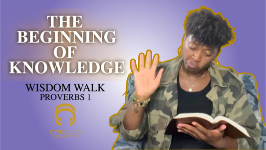 Proverbs 1 - The Beginning of Knowledge