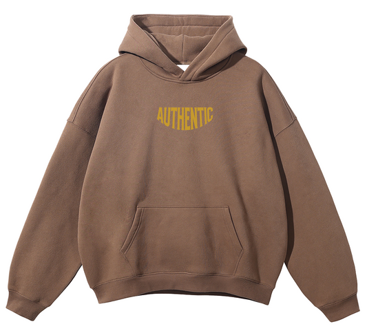 AUTHENTIC Hoodie - Brown